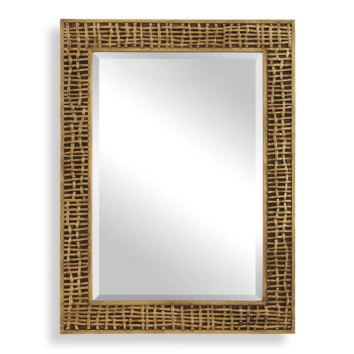 Woven In - Time Mirror - Gold