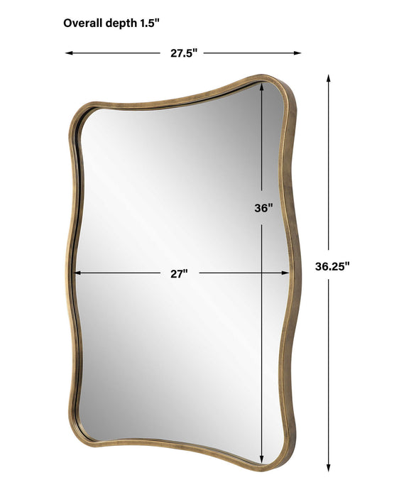 Pavia - Curvy Vanity Mirror