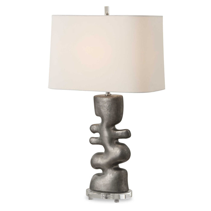 Free Flowing - Table Lamp - Nickel