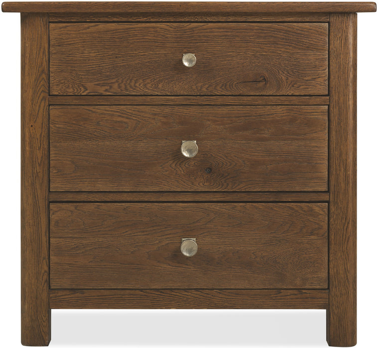 Driftwood - Three-Drawer Nightstand