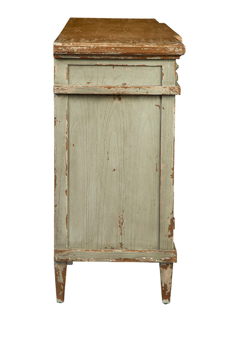 Kentwood - Sideboard - Light Brown / Green