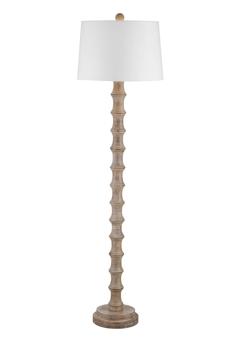 Tonio - Floor Lamp - Light Brown / White