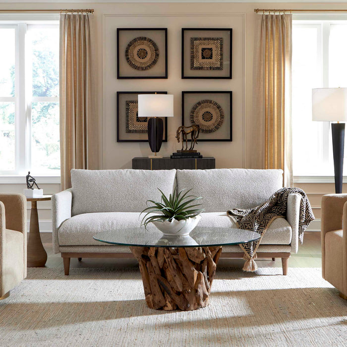 Freefall - Gray Ceruse Sofa