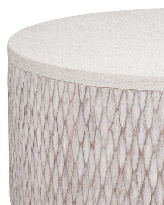 Brewer - Accent Cocktail Table - White Wash