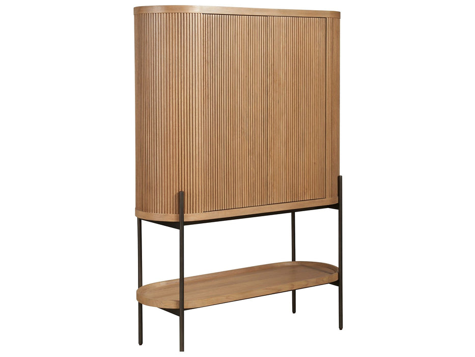 Modern - Linnea Bar Cabinet - Light Brown