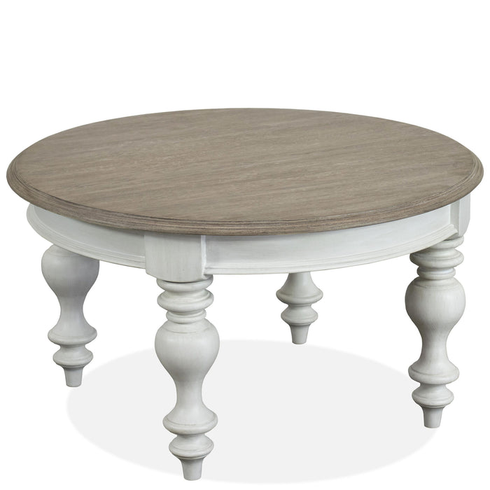 Jameson - Round Coffee Table - White