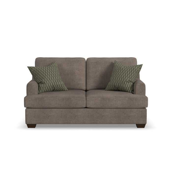 Olivia - Fabric Stationary Loveseat