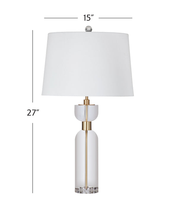 Bollin - Table Lamp - Crystal / Brass