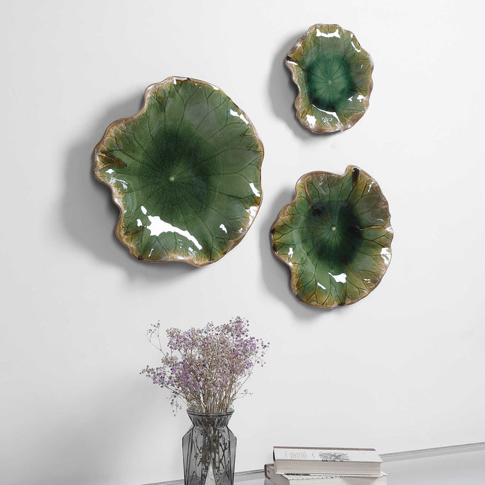 Abella - Ceramic Wall Decor (Set of 3)