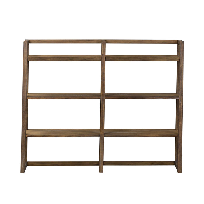 Stone Brook - Credenza Hutch - Rustic Saddle