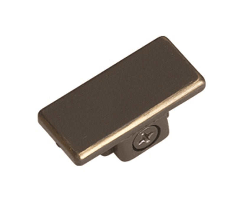 0.5" Height Dead End Cap - Dark Bronze