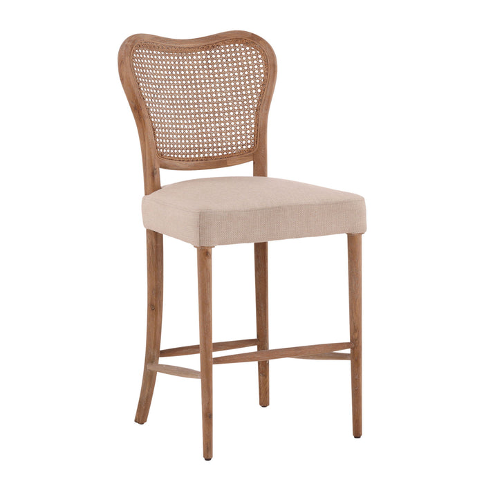 Leary - Counter Stool - Light Brown / Beige