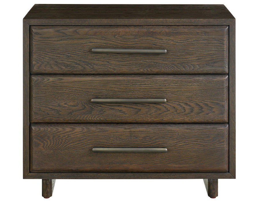 Modern - Three Drawer Nightstand