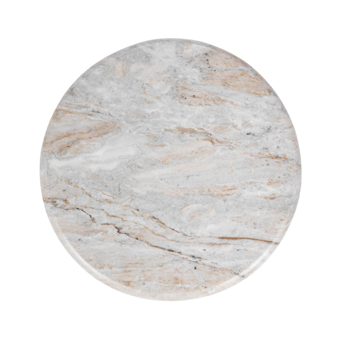Huxley - Marble Round Accent Table