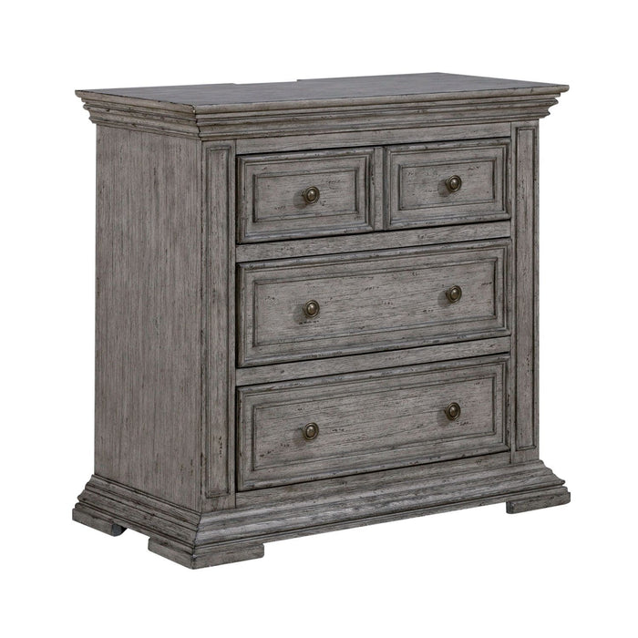 Big Valley - Bedside Chest With Charging Station