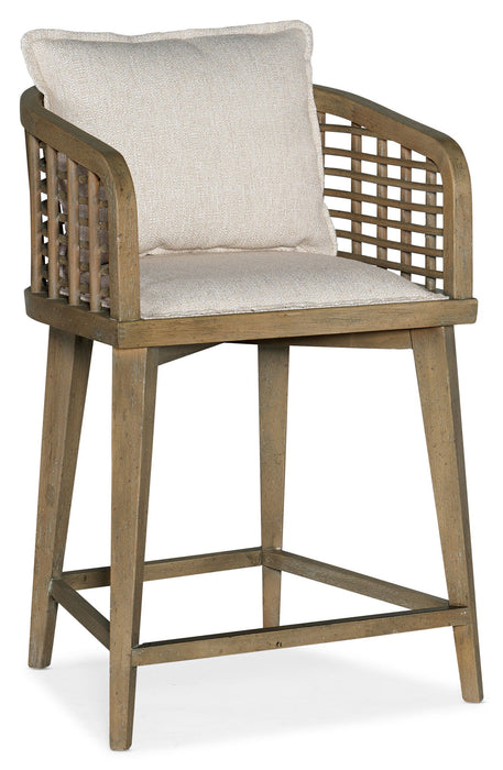 Surfrider - Sundance Barrel Back Counter Stool