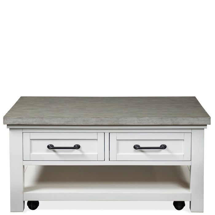 Cora - Small Coffee Table - Cloud / Fog