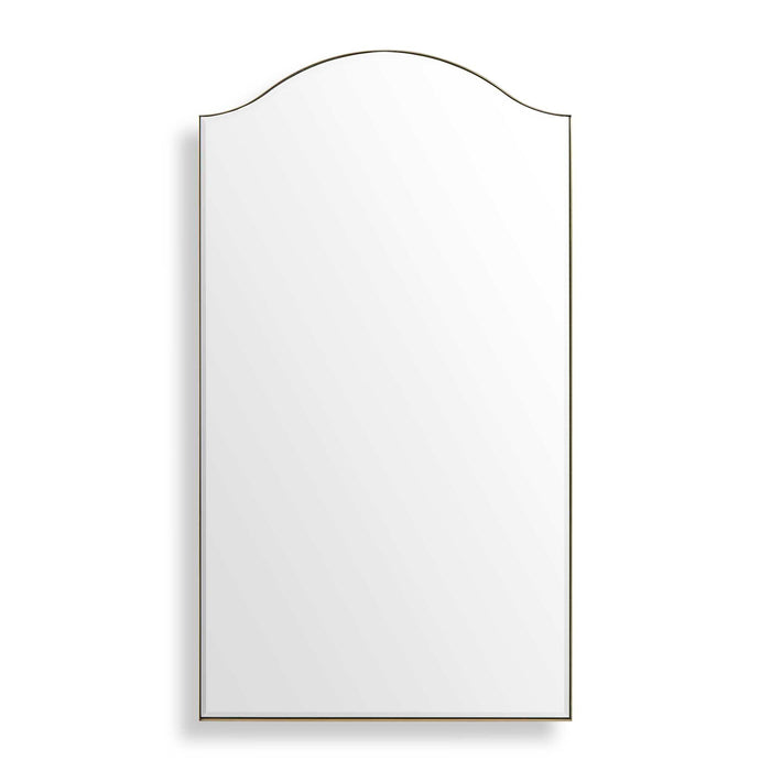 Mallorca - Arch Mirror - Brass
