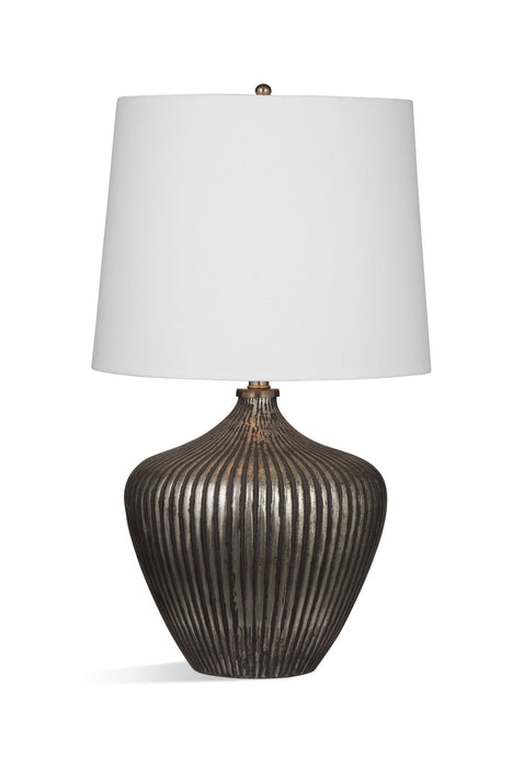 Sanbro - Table Lamp - Dark Gray / White
