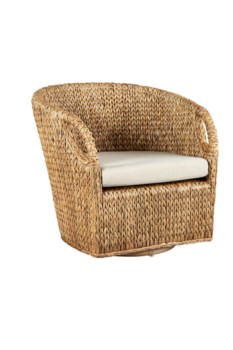Morris - Swivel Chair - Light Brown