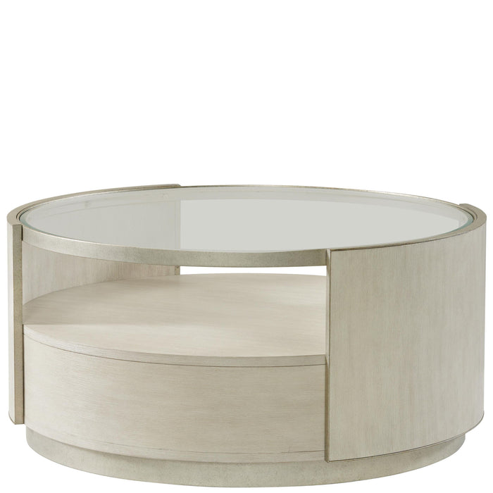 Maisie - Round Coffee Table - Champagne