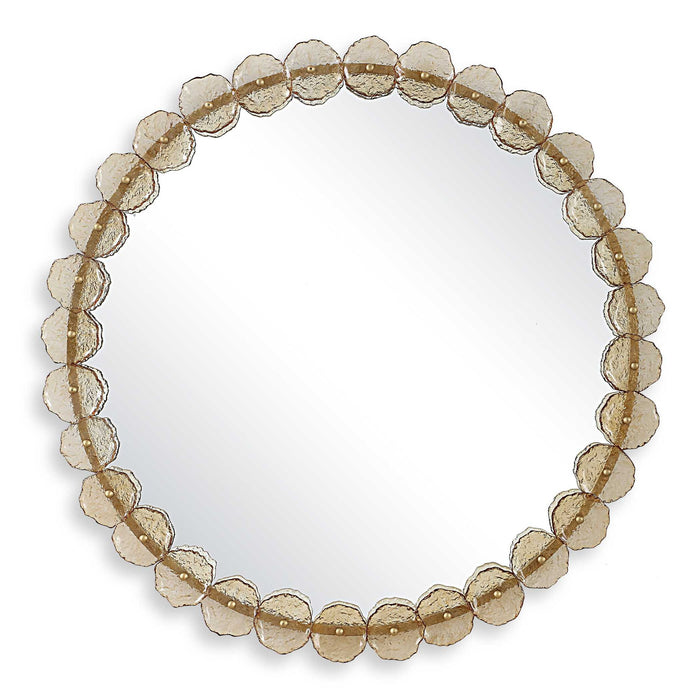 Nolina - Round Mirror - Gold