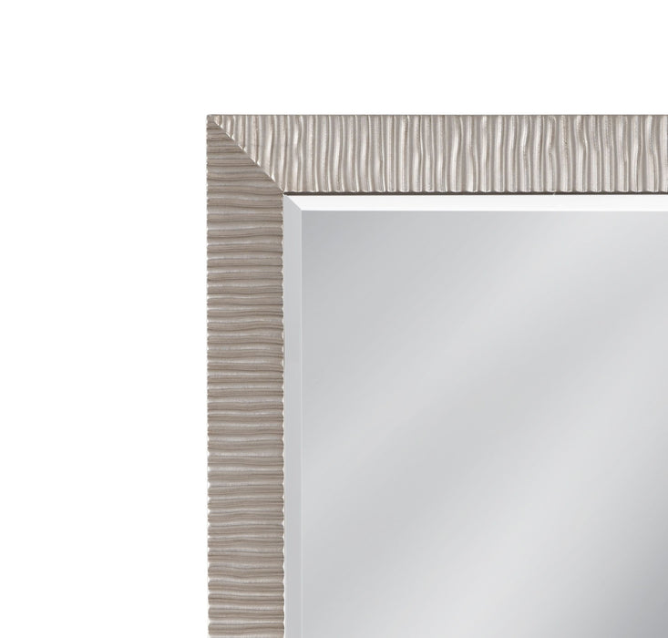 Saydona - Wall Mirror - Pearl Silver