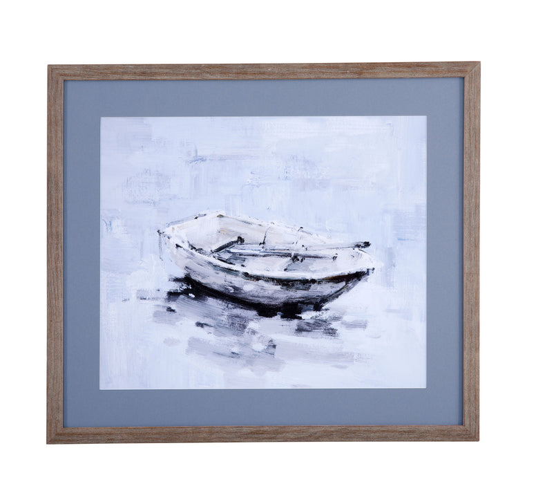 Drifting Morning Row II - Gray