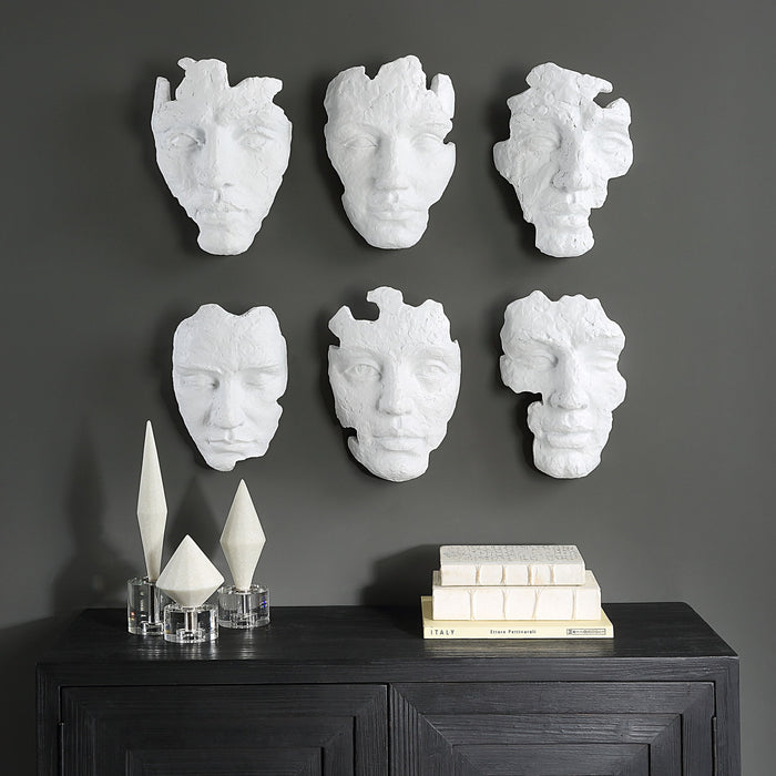 Self-Portrait - Mask Wall Decor (Set of 6)