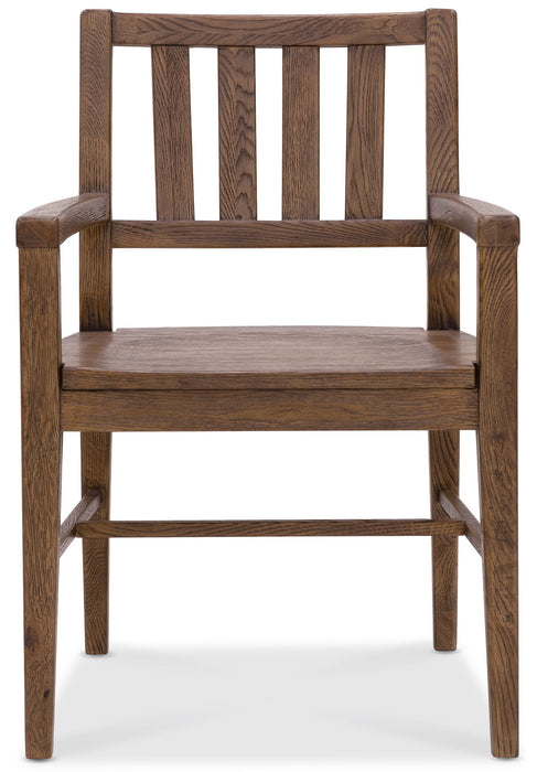 Driftwood - Splatback Arm Chair (Set of 2)