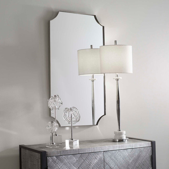 Lennox - Scalloped Corner Mirror