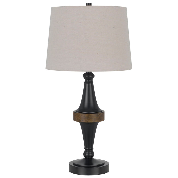 Arbor - 30" Height Metal Table Lamp - Dark Bronze / Walnut Brown