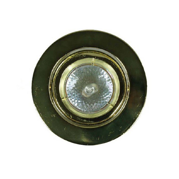 12V, 50W, Mr-16, Trim Only - Plated Brass