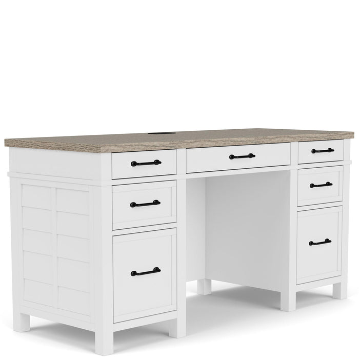 Finn - Executive Desk - White