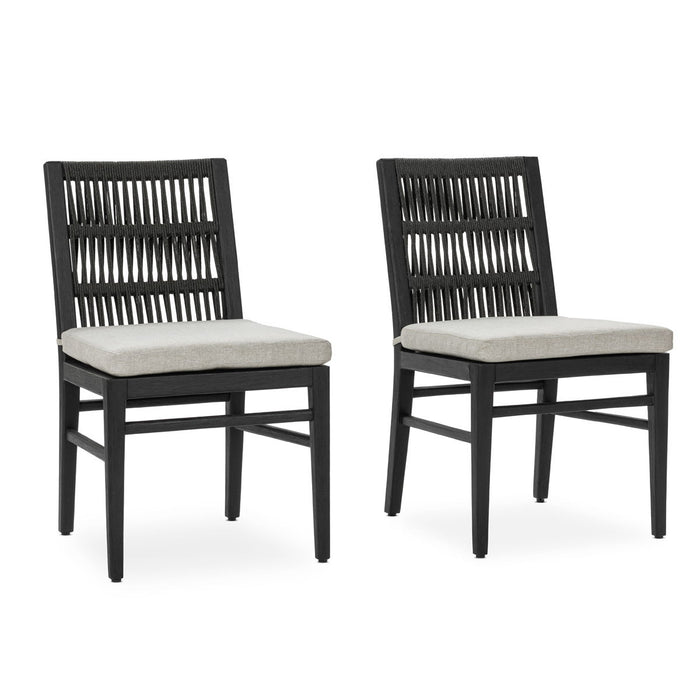 Westville - Outdoor Dining Chair (Set of 2) - Black