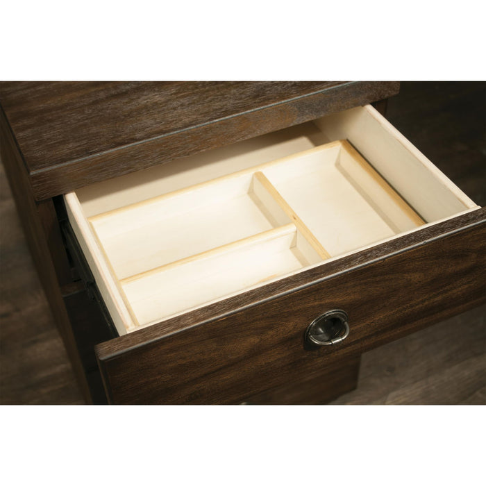 Perspectives - Mobile File Cabinet - Brushed Acacia