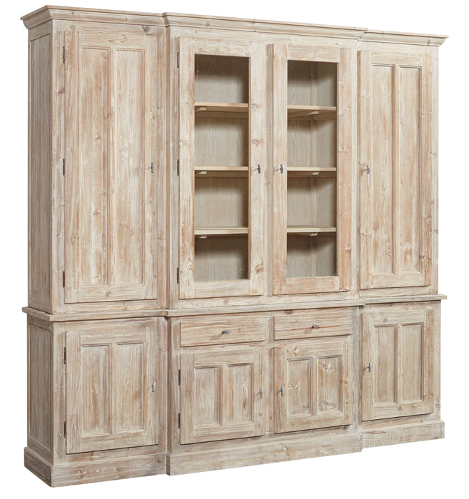 Wainscott - Display Cabinet - Beige