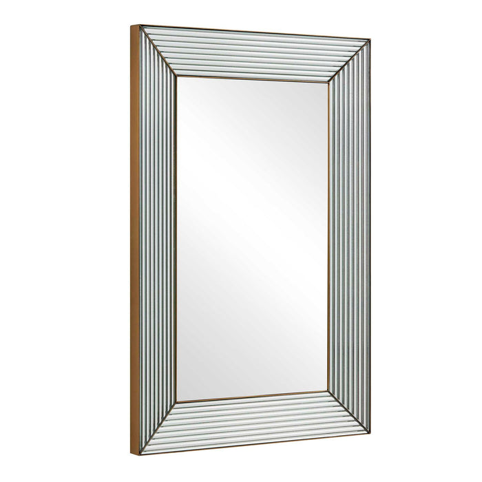 Illuminate - Mirror - Antique Brass