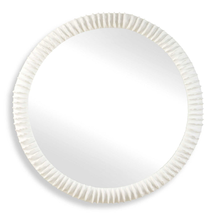 Akiko - Round Mirror - White