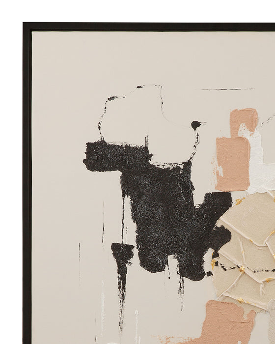 Intuitive Framed Canvas (Set of 2) - Beige