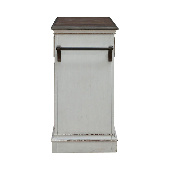 Magnolia Manor - Bar Cart - Antique White