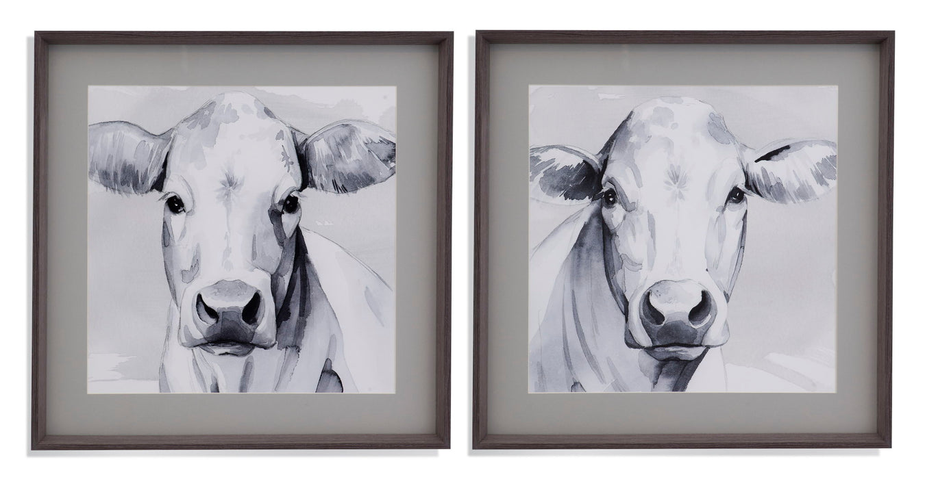 Sweet Face I - Framed Print - Gray