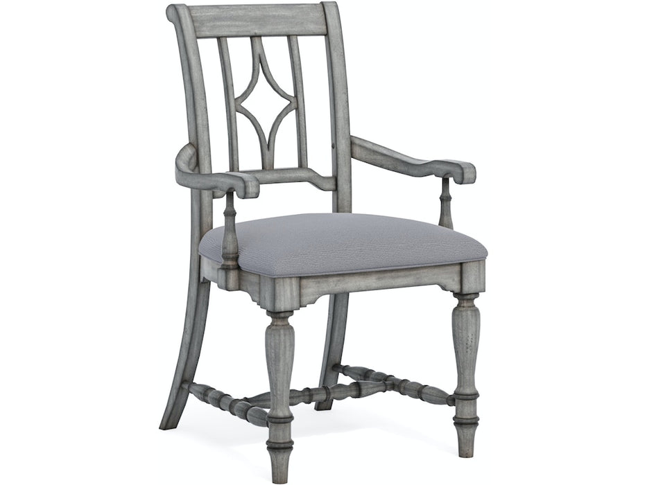 Plymouth Upholstered Arm Dining Chair