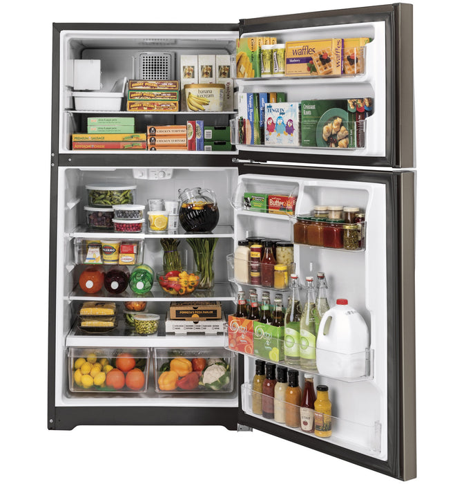 GE® ENERGY STAR® 21.9 Cu. Ft. Top-Freezer Refrigerator