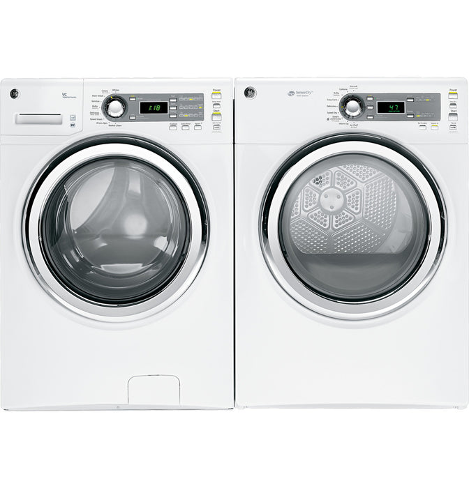 GE® 7.0 cu.ft. capacity gas dryer with steam