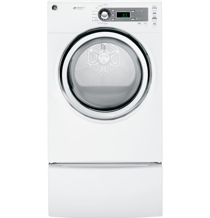 GE® 7.0 cu.ft. capacity gas dryer with steam