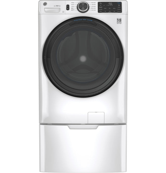 GE® ENERGY STAR® 4.5 cu. ft. Capacity Smart Front Load Washer with UltraFresh Vent System with OdorBlock™ and Sanitize w/Oxi