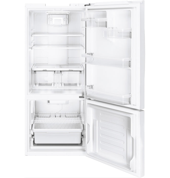 GE® ENERGY STAR® 21.0 Cu. Ft. Bottom-Freezer Refrigerator