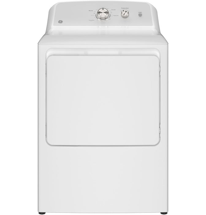 GE® 7.2 cu. ft. Capacity Gas Dryer with Up To 120 ft. Venting and Reversible Door