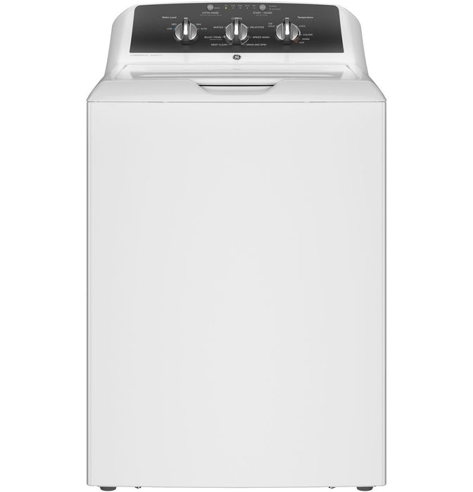GE® 4.3 cu. ft. Capacity Washer with Stainless Steel Basket,5-yr Limited Warranty